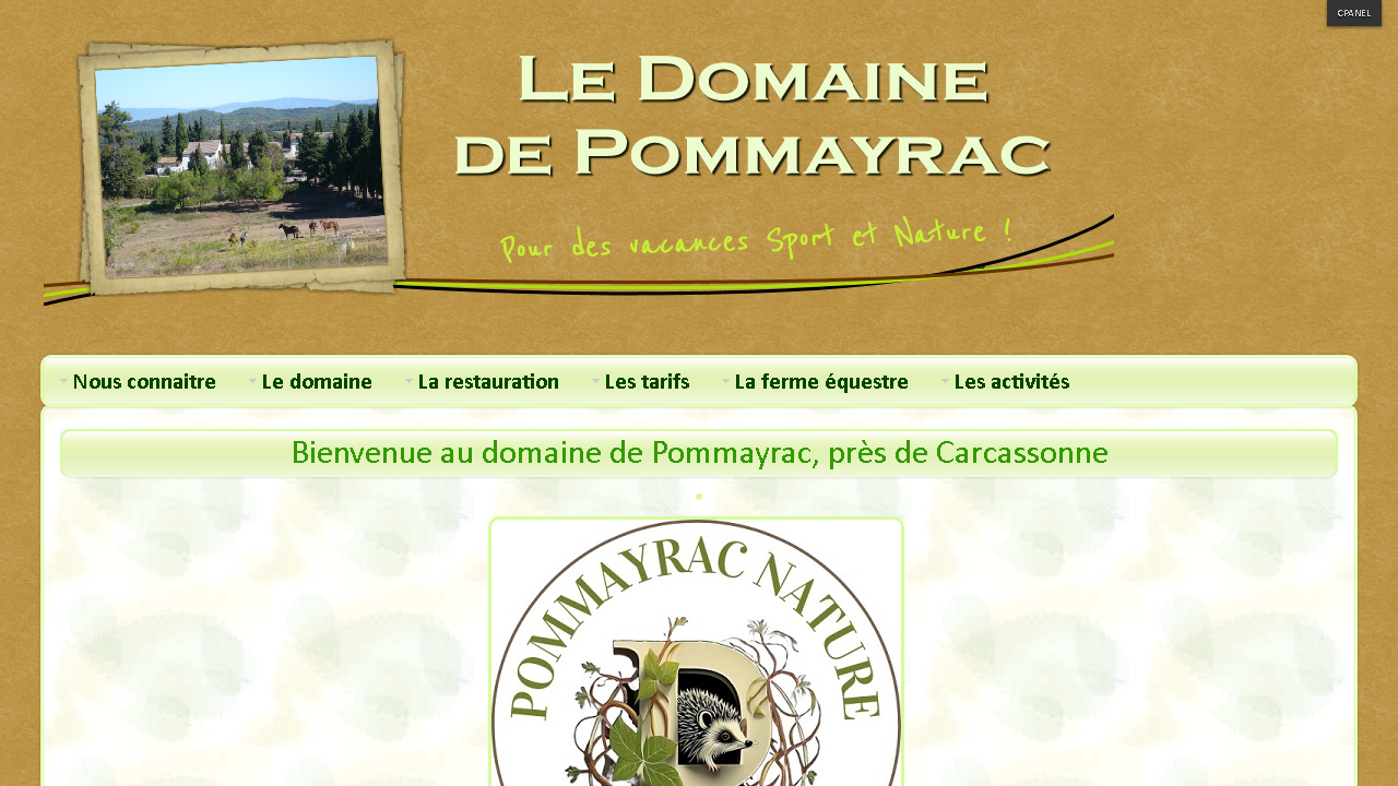 Capture d'écran de http://www.pommayrac.com/